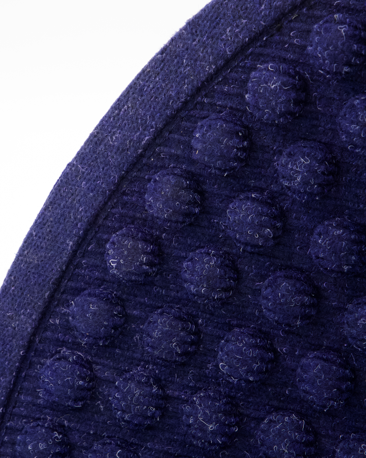 Dørmåtte, HDEntry, Half Round, Blå