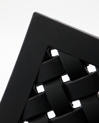 Dørmåtte, HDBraid, Sort 90x60 cm