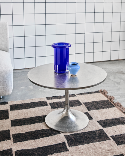 Sofabord, HDPan, Sølv finish