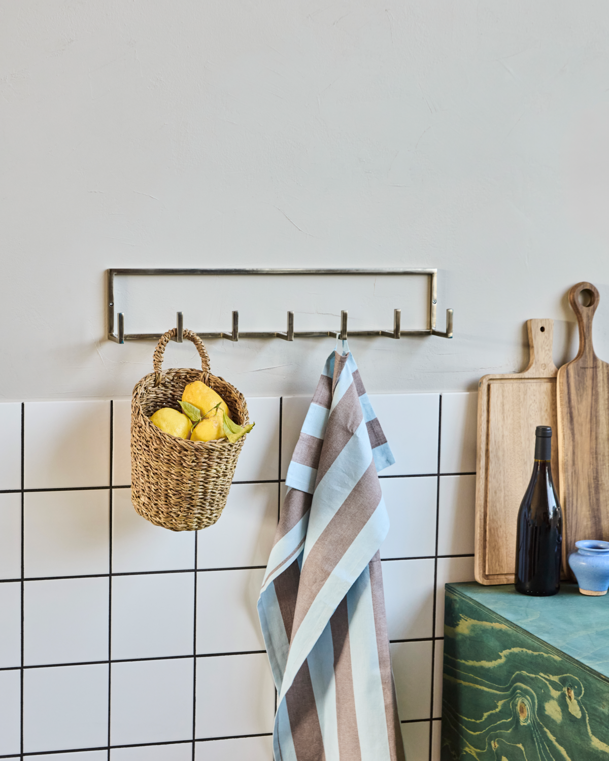 Knagerække, HDRack, Sølv finish