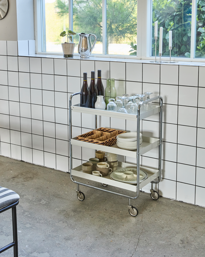 Trolley, HDRoll, Large, Sølv finish