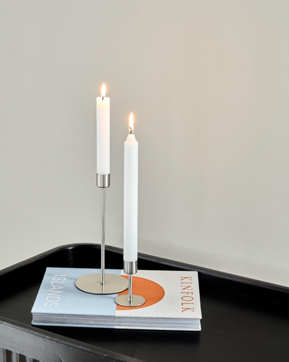 Lysestage, HDAnit, Sølv finish