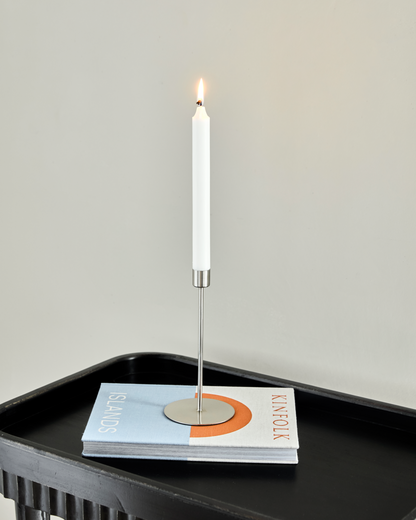 Lysestage, HDAnit, Sølv finish