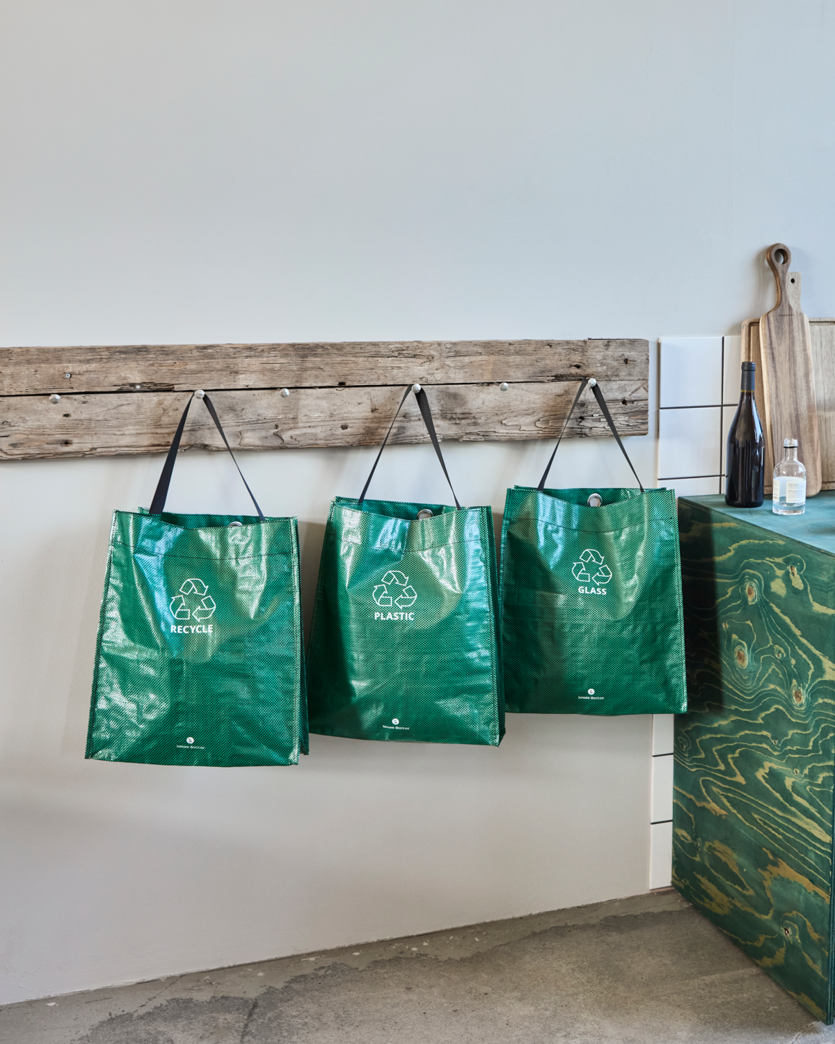 Taske, HDRecycle, Grøn