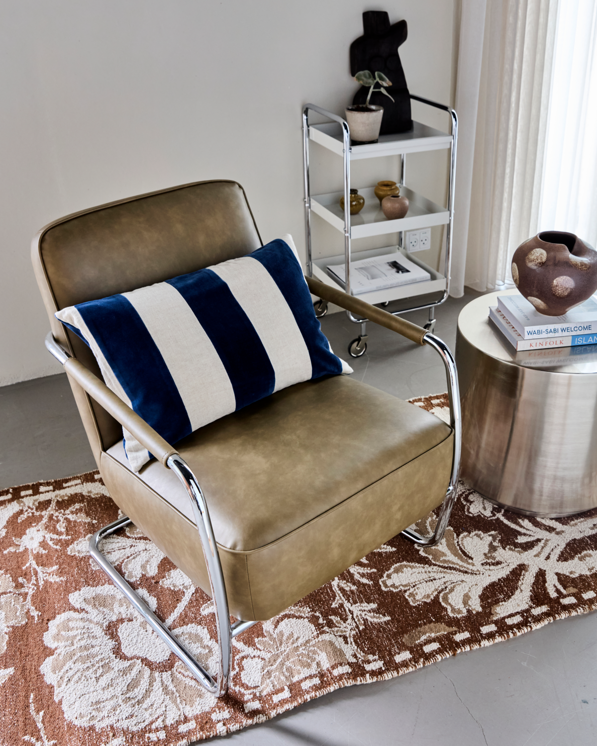 Pudebetræk, HDSono, Blå;Sand