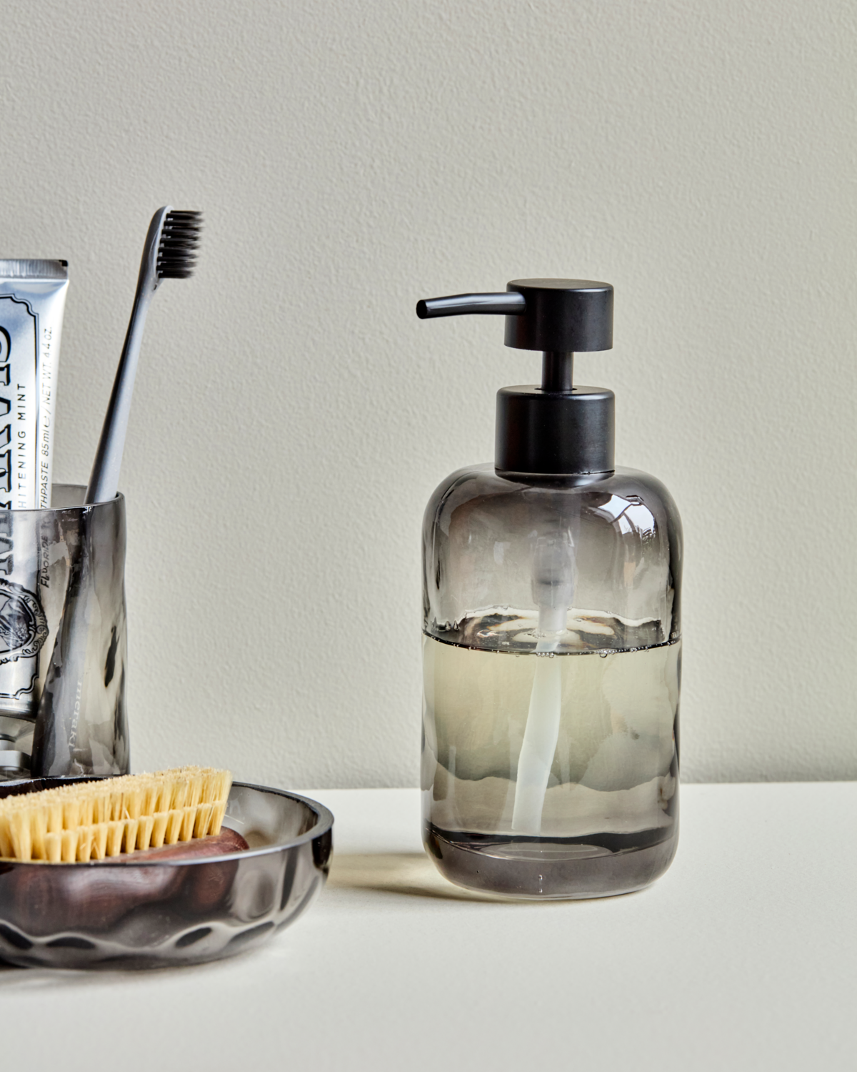 Sæbedispenser, HDWah, Grå