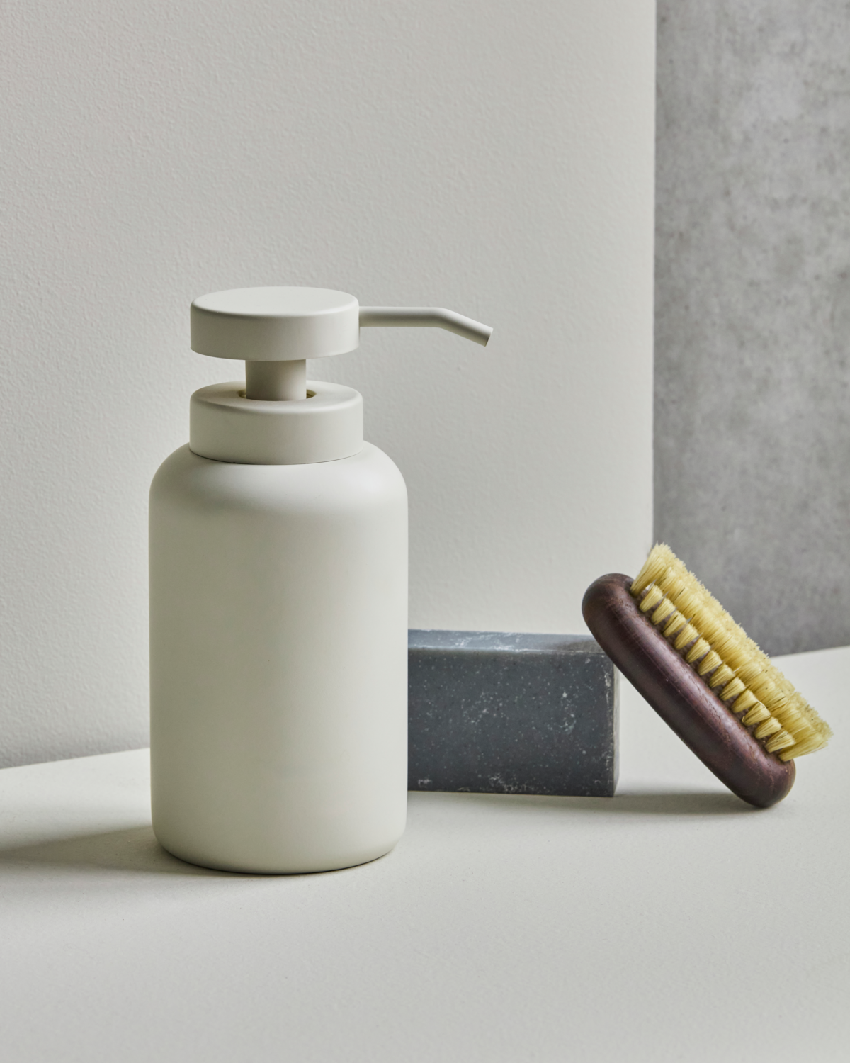 Sæbedispenser, HDWah, Råhvid