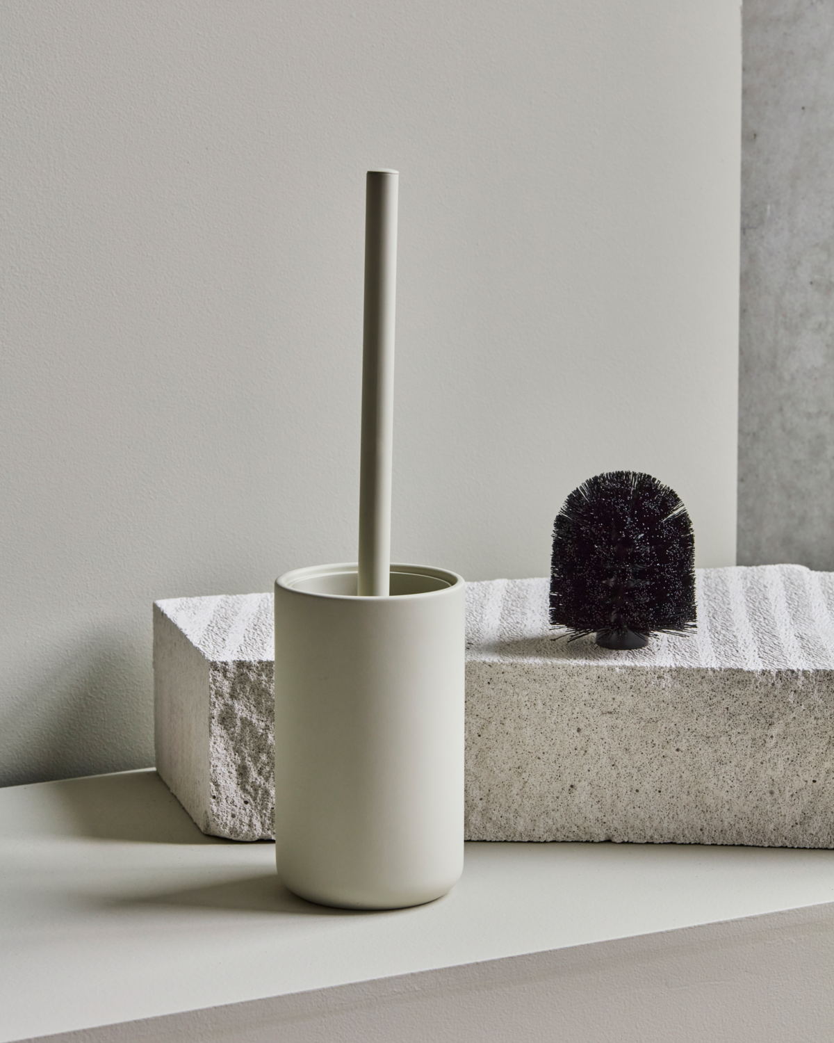 Toiletbørste, HDWah, Råhvid