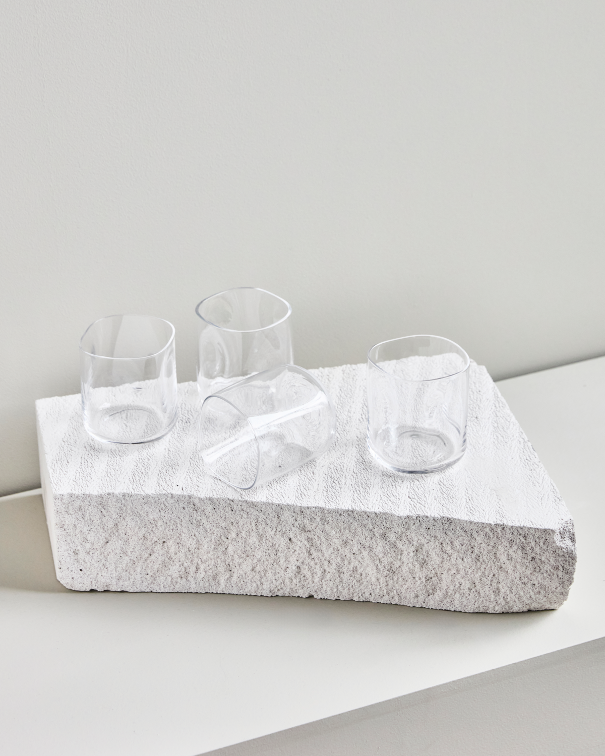 Drikkeglas, HDSand, Klar