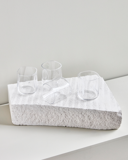 Drikkeglas, HDSand, Klar