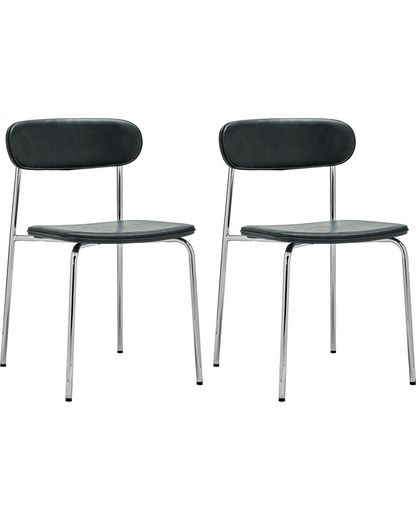 Stol, HDPova, Krom;Mørkegrøn