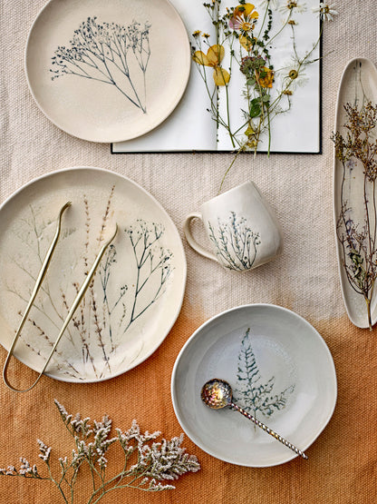 Bloomingville Bea Tallerken, Multipak, Natur, Stentøj