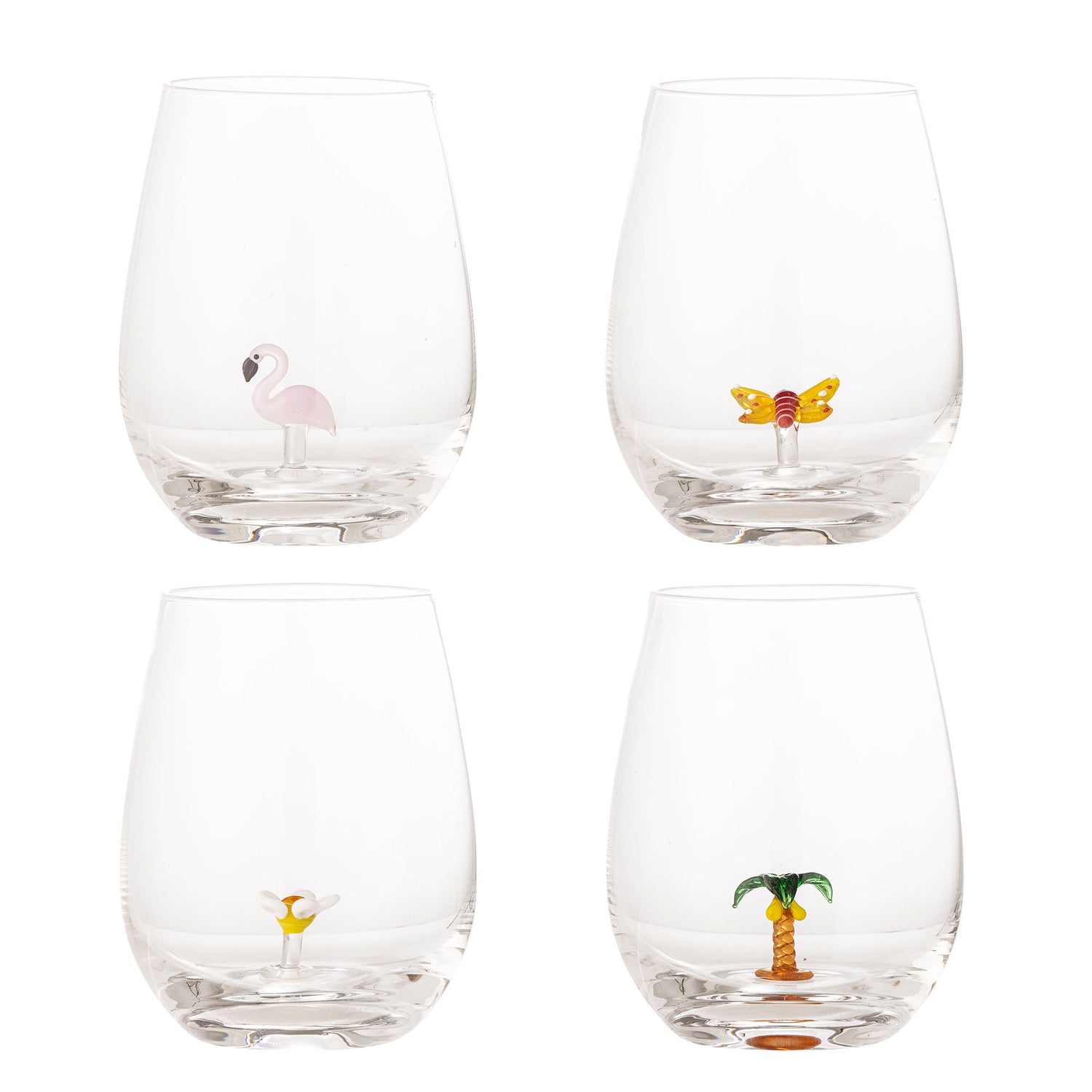 Bloomingville Misa Drikkeglas, Multipak, Klar, Glas