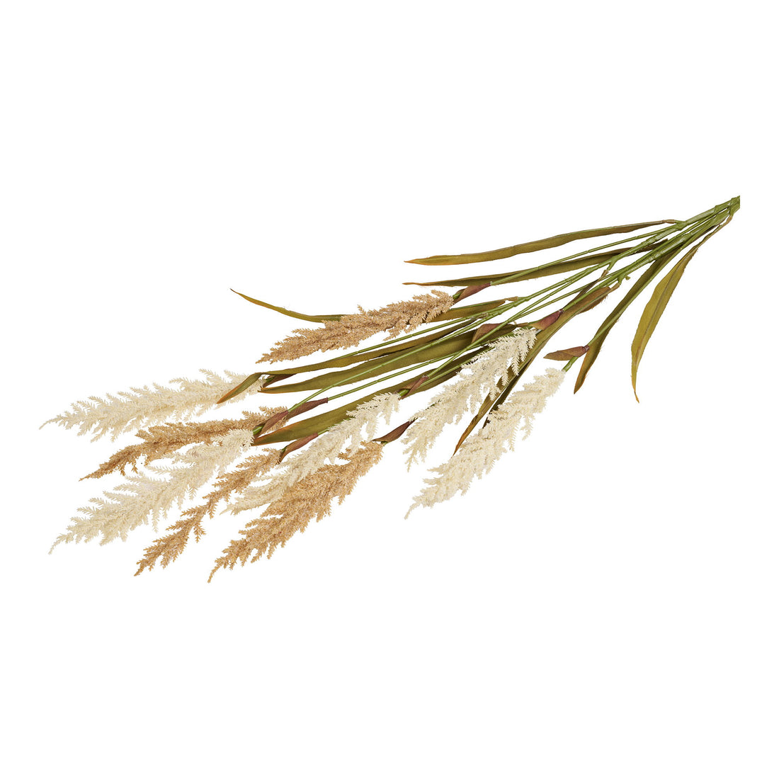 Deko Græs - Deko græs, kunstig, beige/sand, 2 stilke, H:130 cm