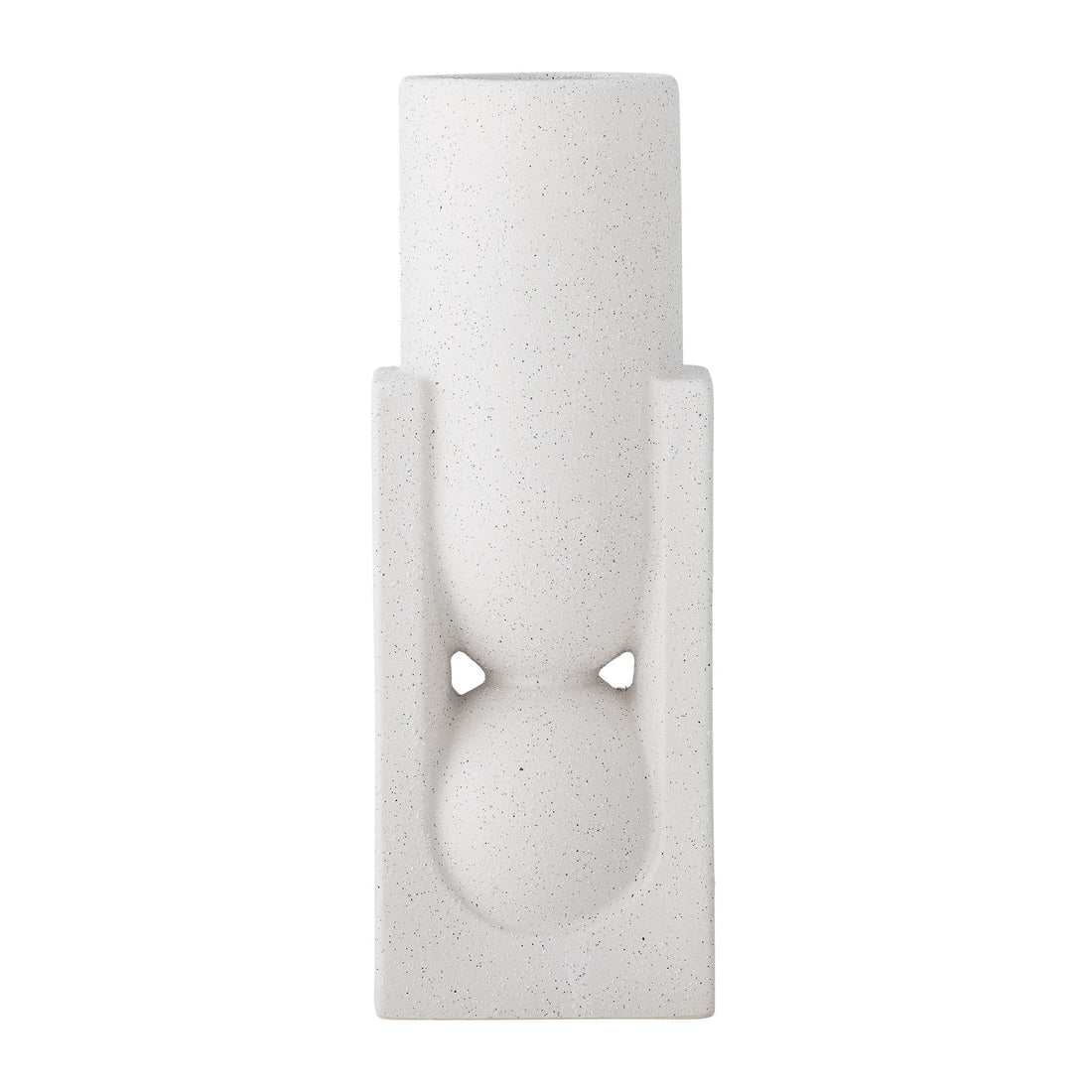 Bloomingville Salome Vase, Hvid, Stentøj