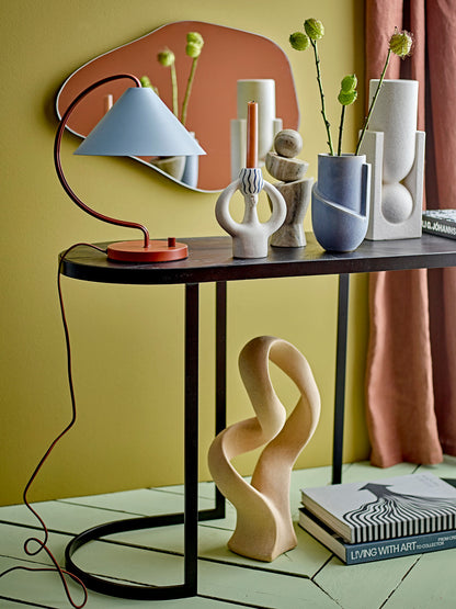 Bloomingville Salome Vase, Hvid, Stentøj