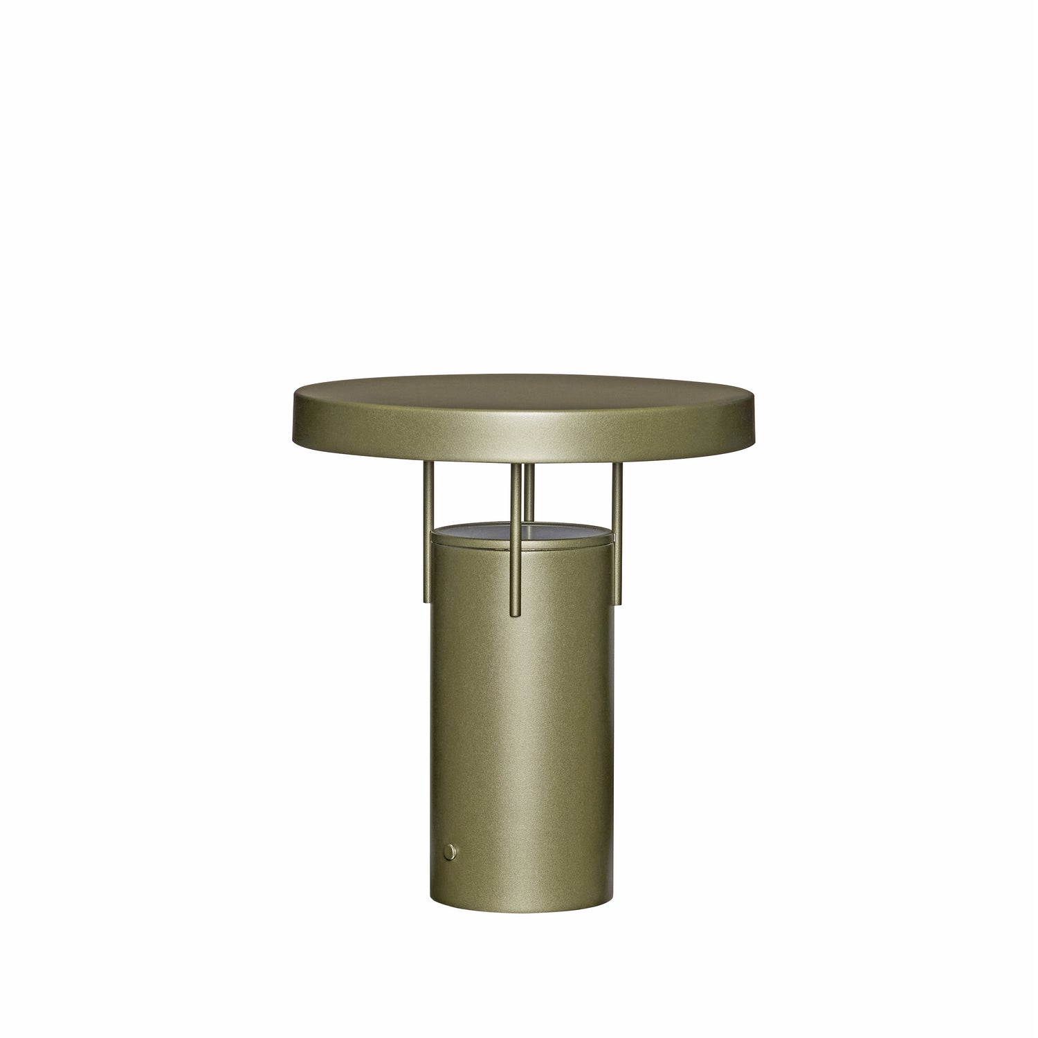 BringMe Transportabel Lampe Metalisk Mørkegrøn - ø25xh28cm