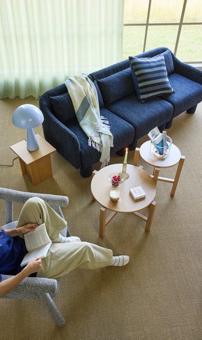 Mush Bordlampe Høj Isblå - ø30xh50cm