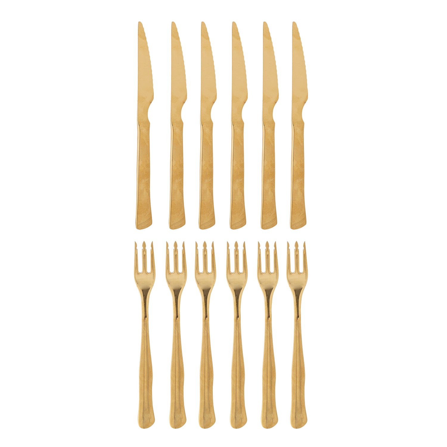 Bloomingville Ollin Grillbestik, Multipak, Guld, Rustfri Stål