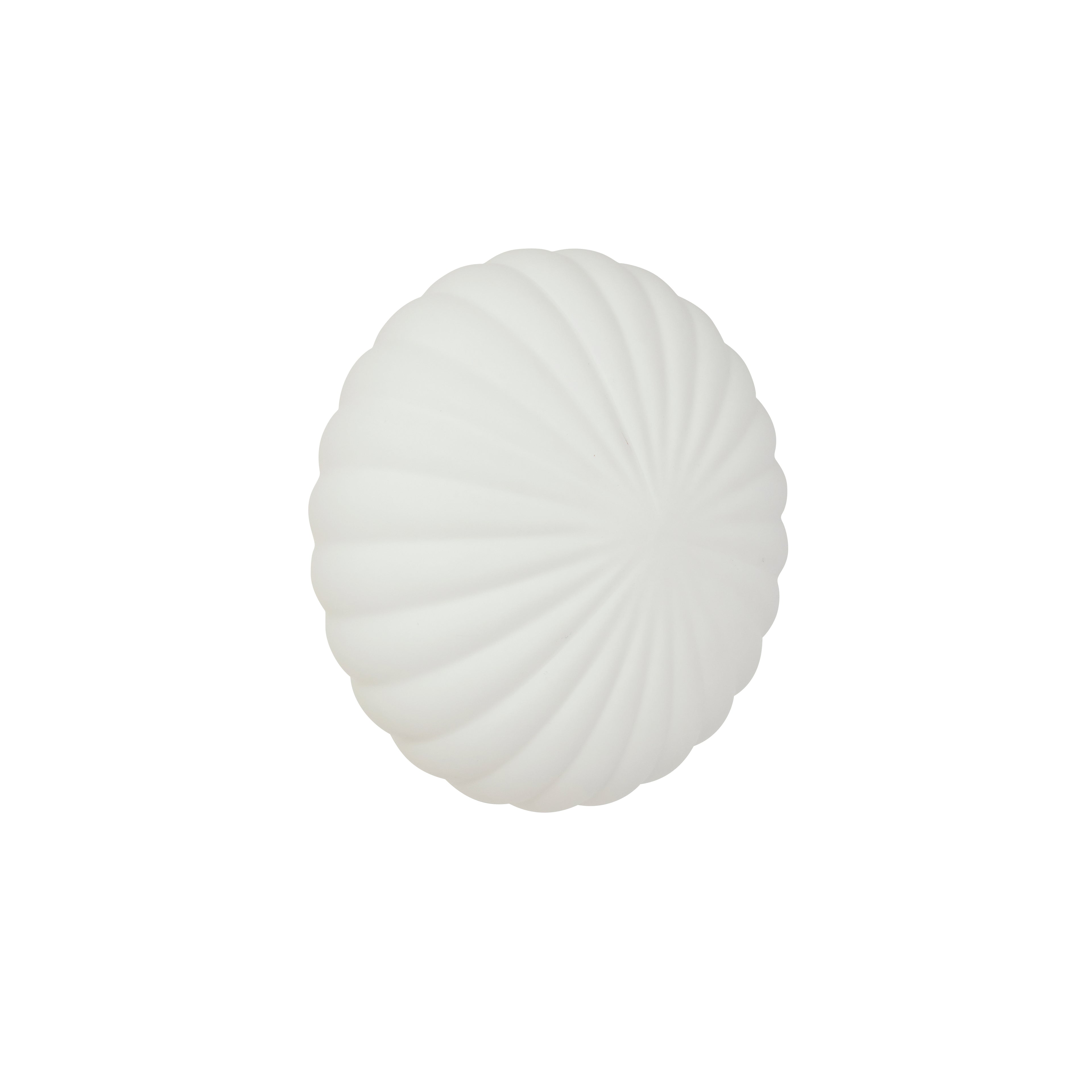Kumu Lampe Ø25 Hvid - ø25xh15cm, G9
