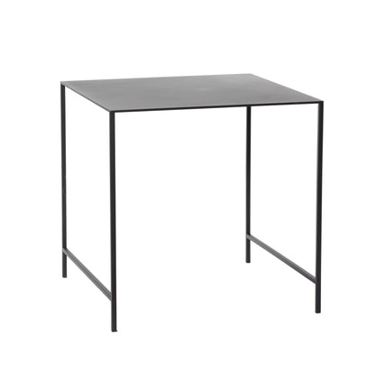 Duo Borde Sort (sæt af 2) - 40x40xh40, 45x45xh45cm