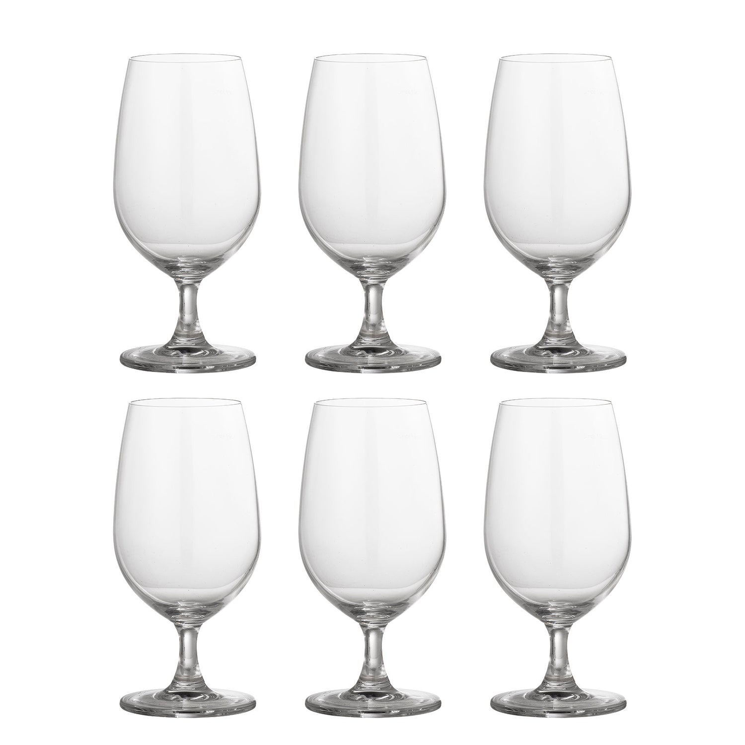Bloomingville Lars Ølglas, Multipak, Klar, Glas