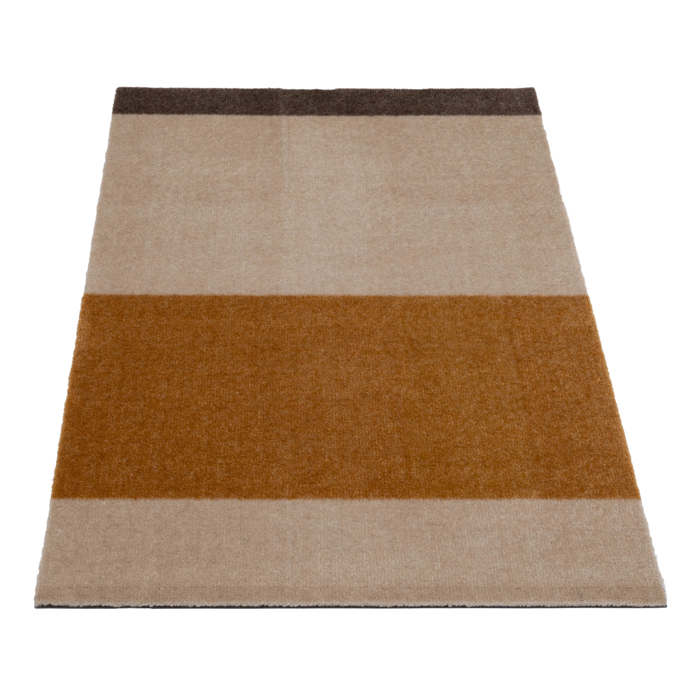 STRIPES HORISONTAL - Ivory/Dijon/Brown