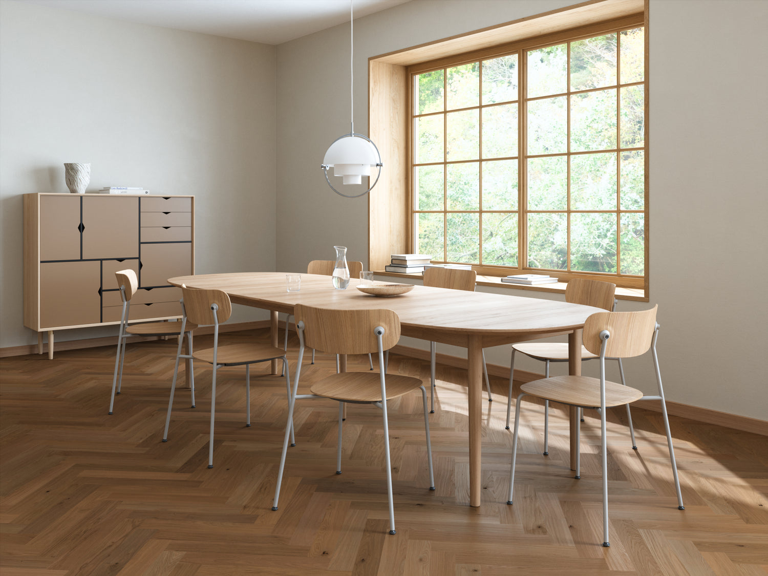 Andersen Classic 255-265 Udtræksbord Ovalt