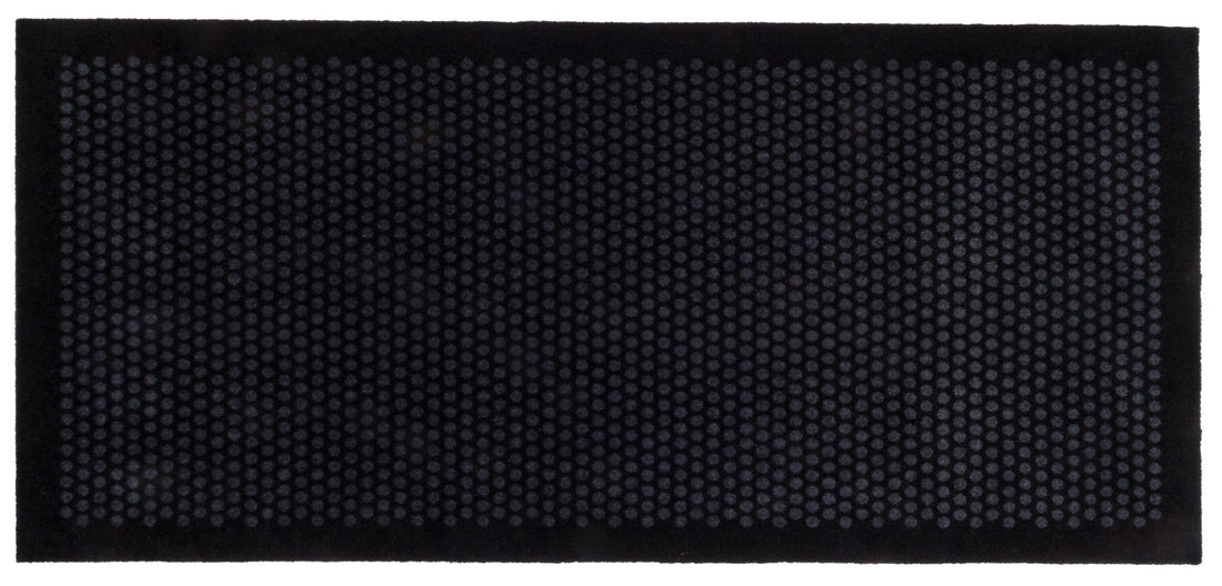 GULVMÅTTE 90 x 200 CM - DOTS/BLACK