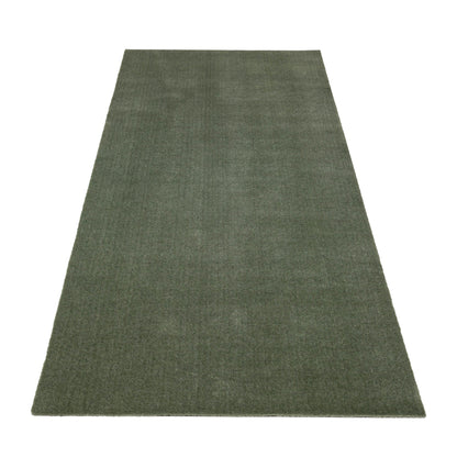 TÆPPE/MÅTTE 90 x 200 CM - UNI COLOR/DUSTY GREEN - Tica Copenhagen - DesignGaragen.dk