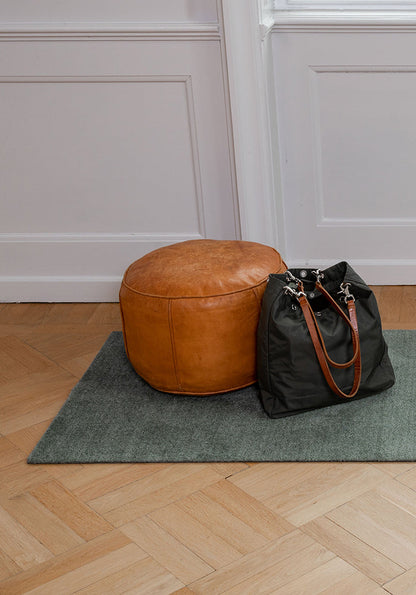 TÆPPE/MÅTTE 90 x 200 CM - UNI COLOR/DUSTY GREEN - Tica Copenhagen - DesignGaragen.dk