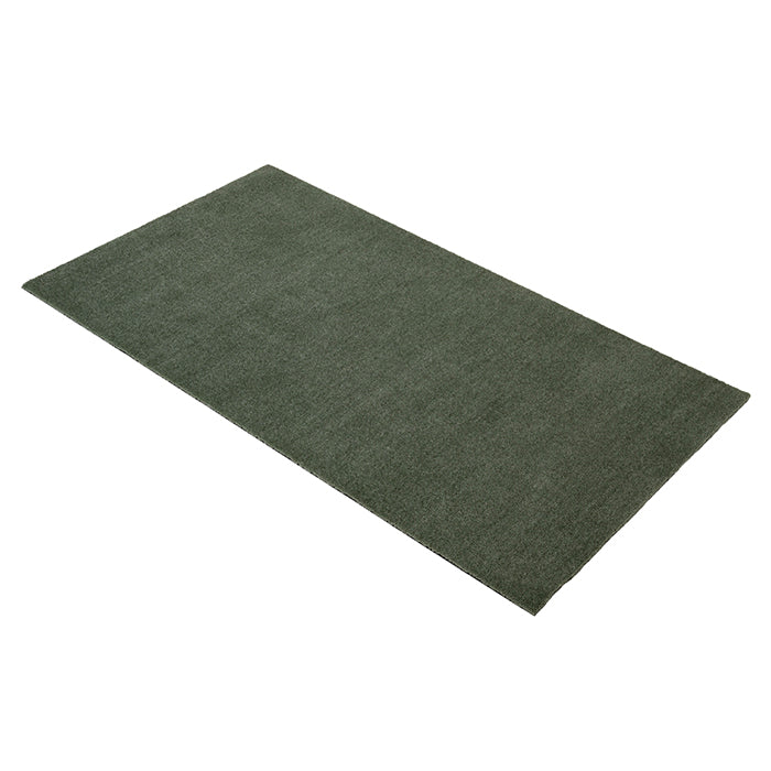 TÆPPE/MÅTTE 90 X 130 cm - UNI COLOR/DUSTY GREEN - Tica Copenhagen - DesignGaragen.dk