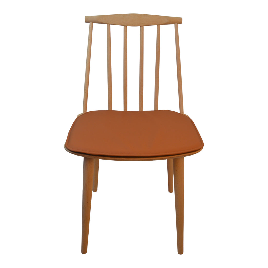 Luksus cognac læderhynde til HAY J77 (FDB) stolen