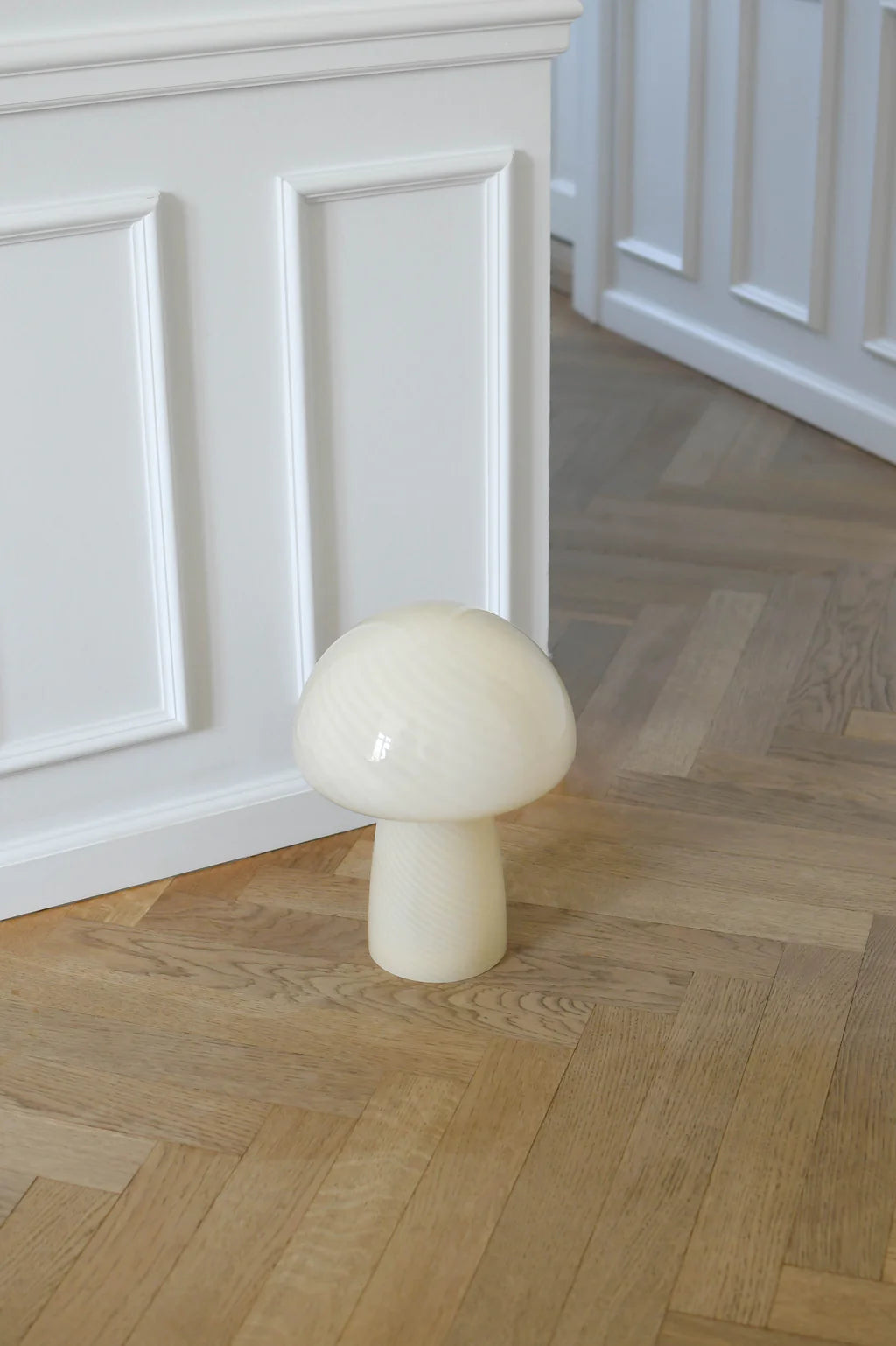 Bahne  - Svampelampe / Mushroom bordlampe - Gul - H32 cm