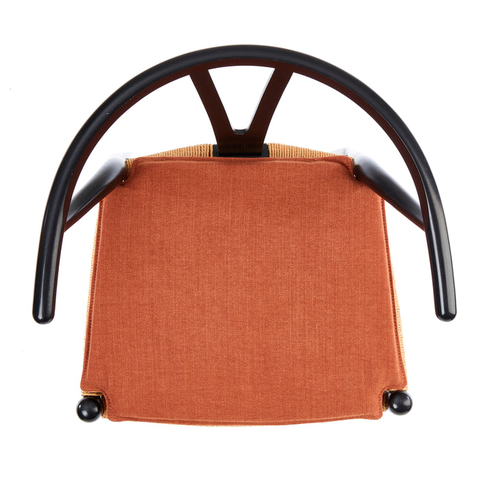 Hynde til Hans J. Wegner Y-stol CH24 i brick stof polstring - Hynder til Hans J. Wegner CH24 Y-stol - DesignGaragen.dk