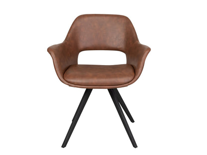 Spisebordsstol Fenja Cognac PU
