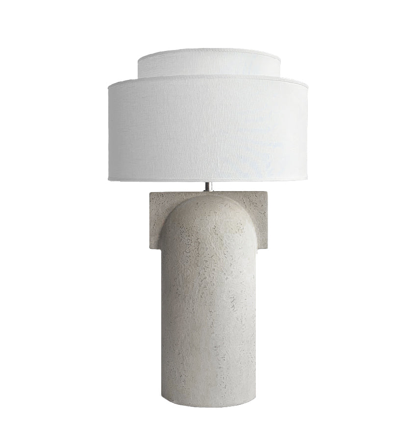 Figoll Bordlampe Beige