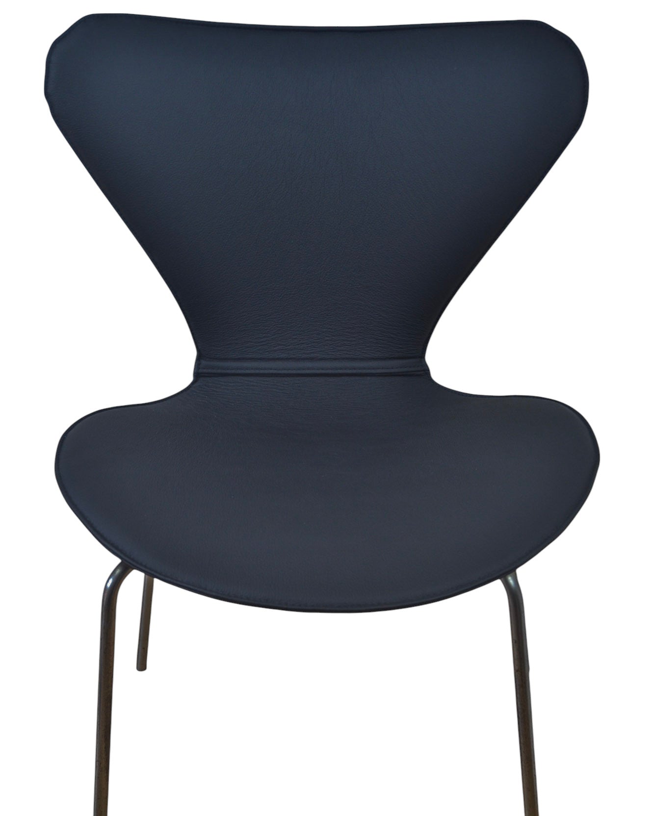 Helbetræk til Arne Jacobsen 3107 stol i sort læder