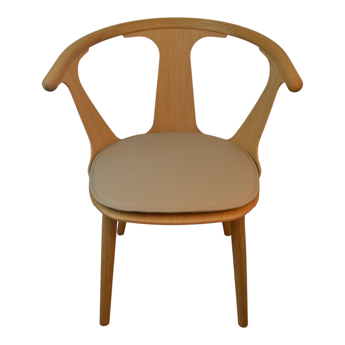 Luksus hynde til &Tradition SK1 In Between stolen i - sandfarvet læder