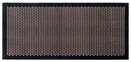 GULVMÅTTE 90 x 200 CM - DOTS/SORT SAND