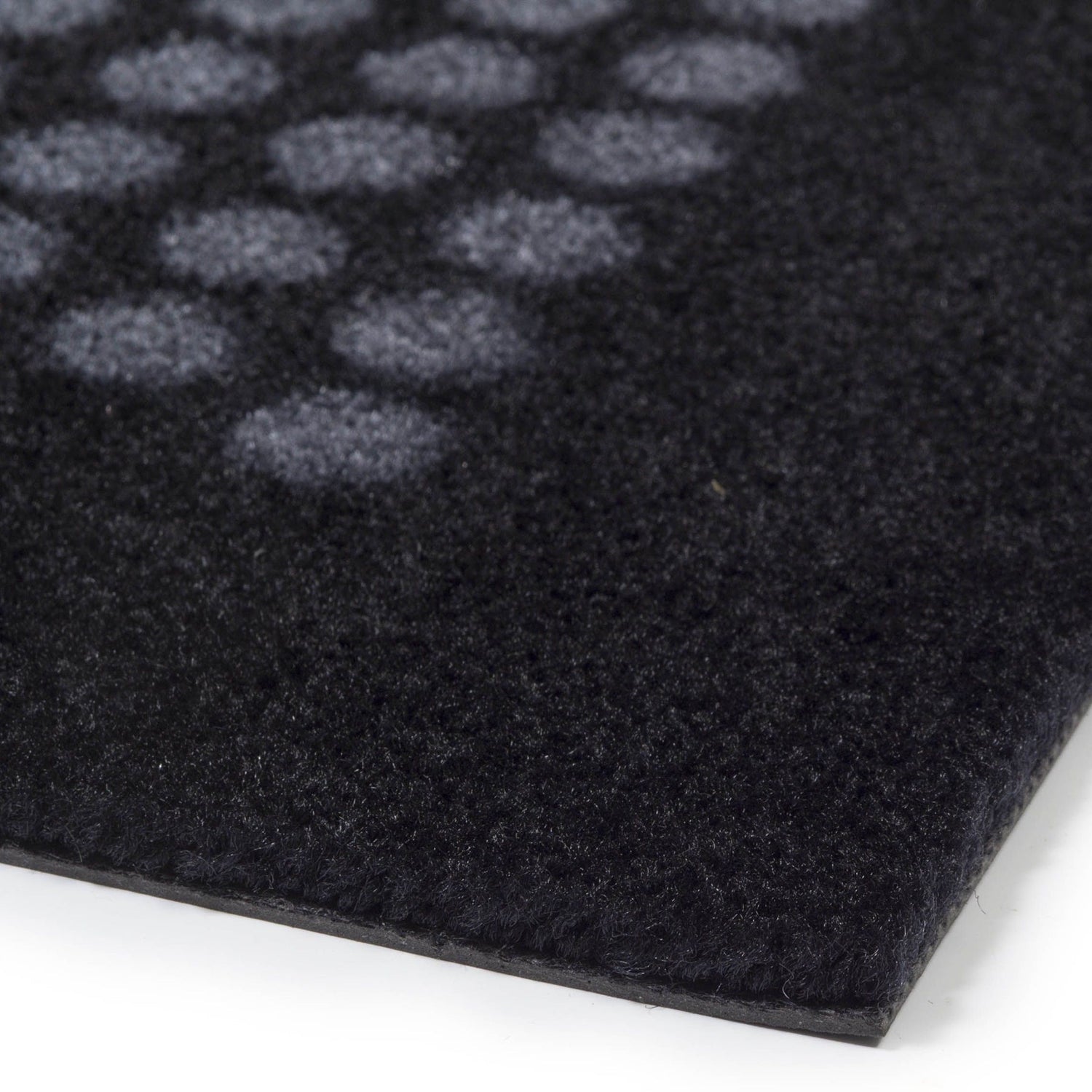 GULVMÅTTE 90 x 130 CM - DOTS/BLACK GREY - Tica Copenhagen - DesignGaragen.dk