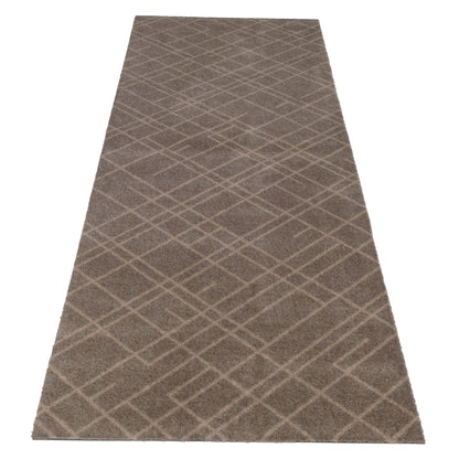 GULVMÅTTE 67 x 200 CM - LINES/SAND - Tica Copenhagen - DesignGaragen.dk
