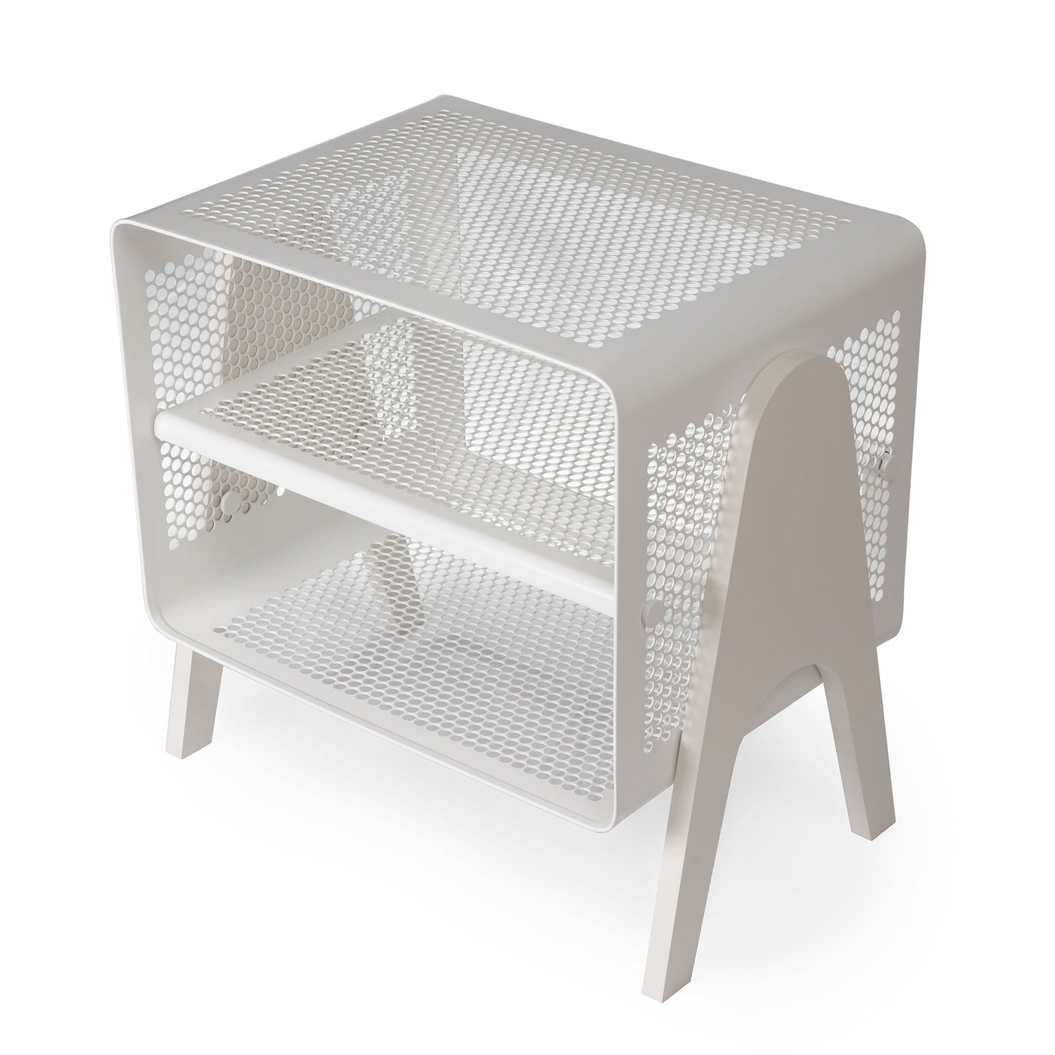 TICA RACK, FLOOR - SMALL/WHITE