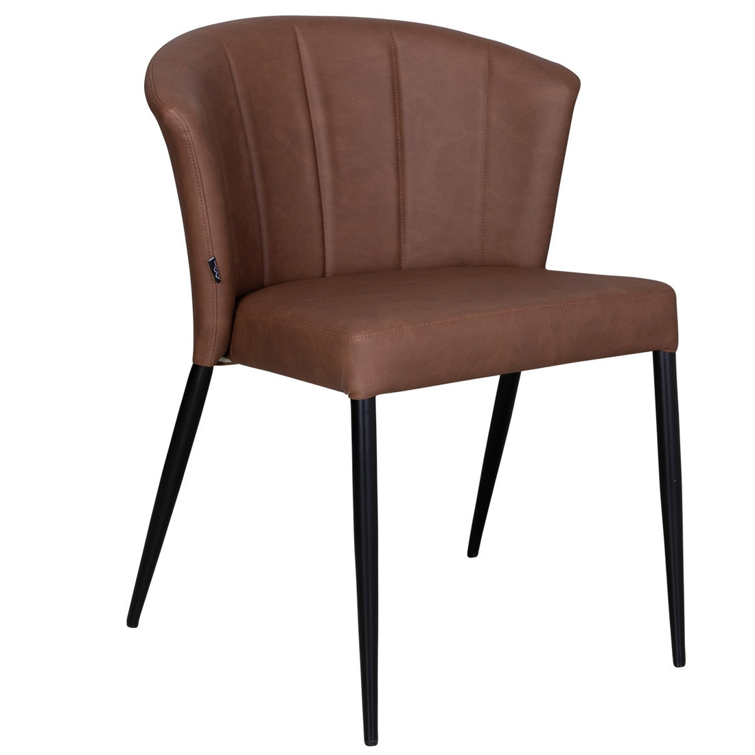 Spisebordsstol Thor Cognac PU