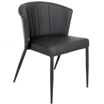 Spisebordsstol Thor Sort PU