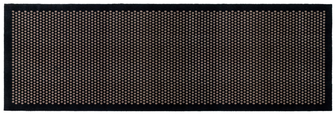 GULVMÅTTE 100 x 300 CM - DOT/BLACK SAND