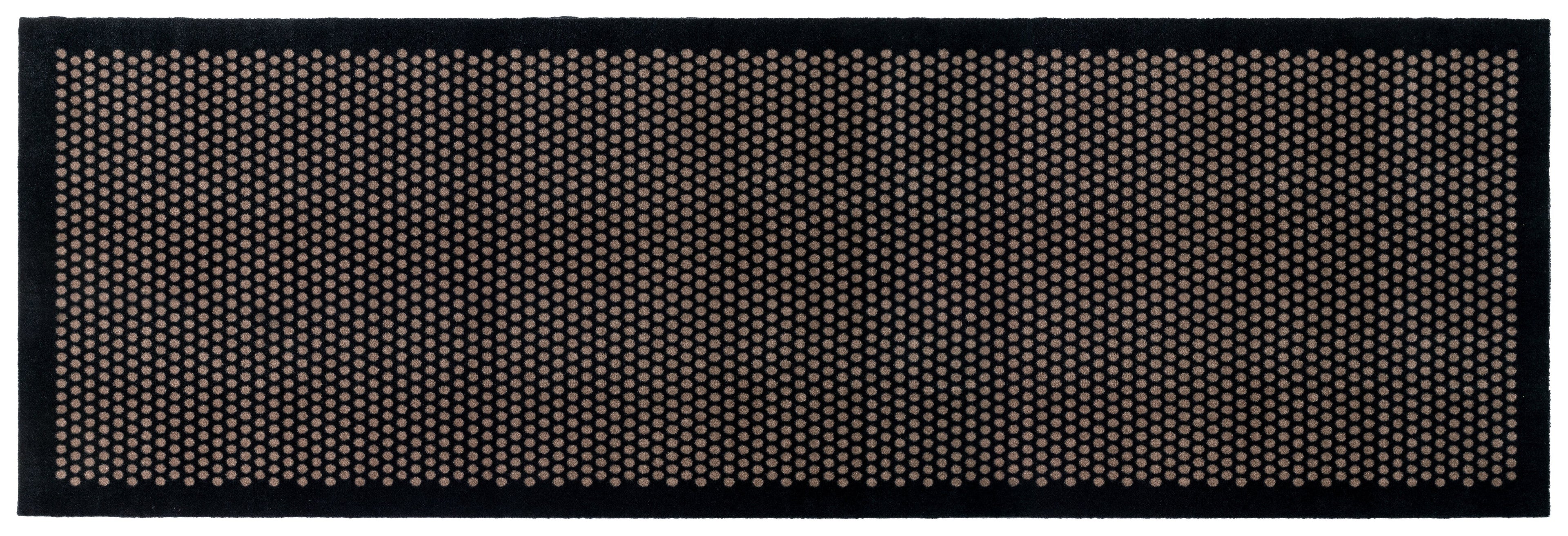 GULVMÅTTE 100 x 300 CM - DOT/BLACK SAND