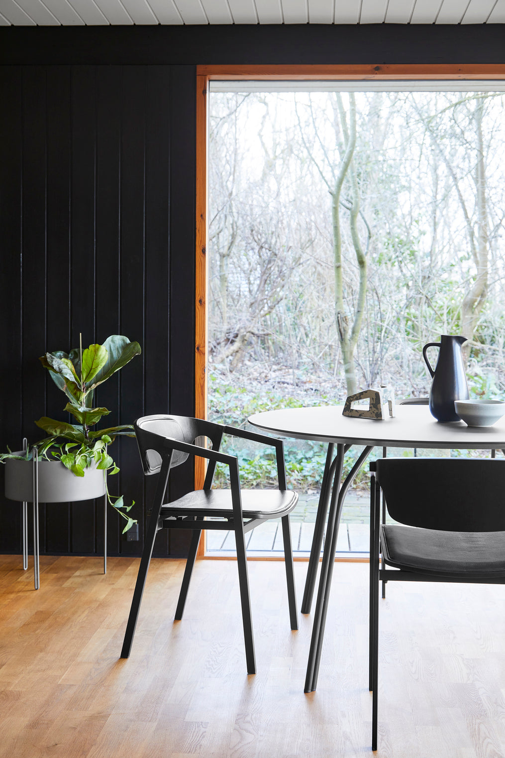 WOUD - Tree Spisebord (120 cm) - Sort/Sort