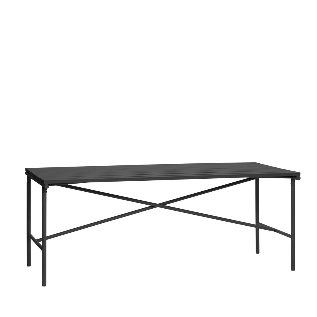 Hübsch Villa Outdoor Bord Large Sort
