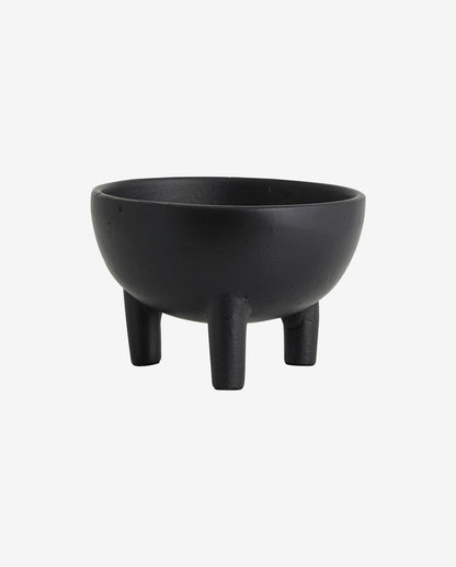 LAMU skål til opbevaring - ø13 cm - sort